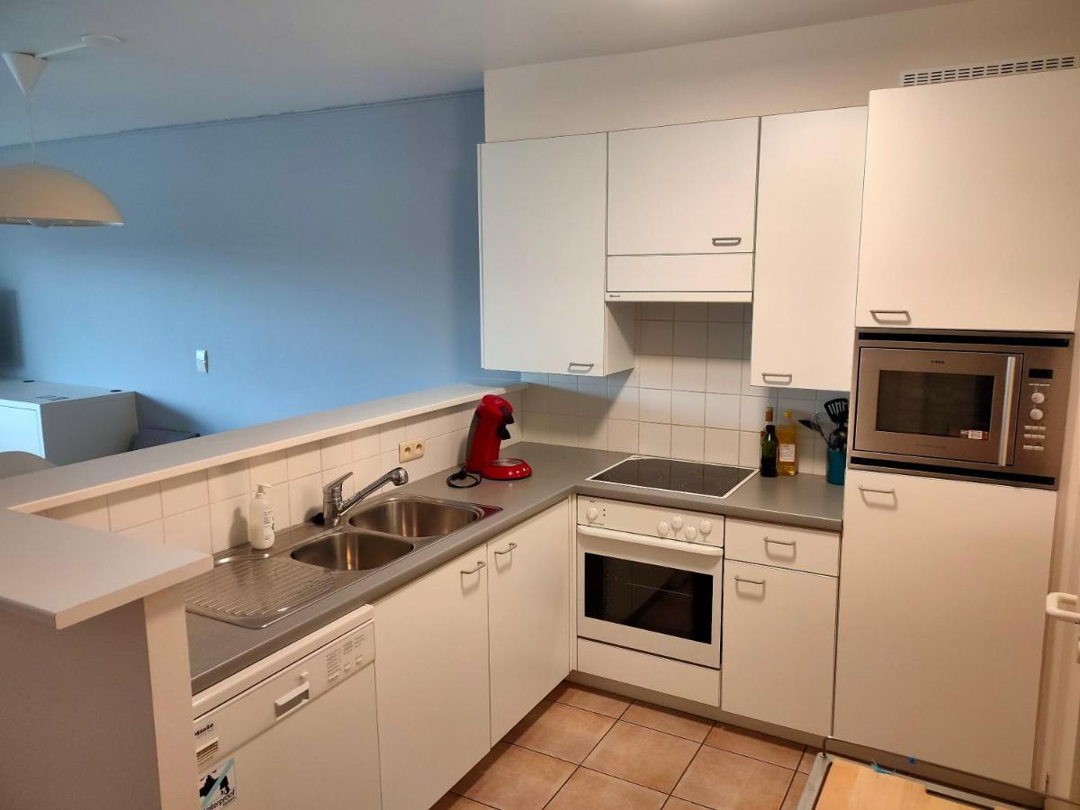 Zongericht Appartement Met Zicht Op De Jachthaven أوستيند المظهر الخارجي الصورة